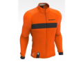 Camisa Ciclismo Ert Nova Tour Strip Orange Manga Longa